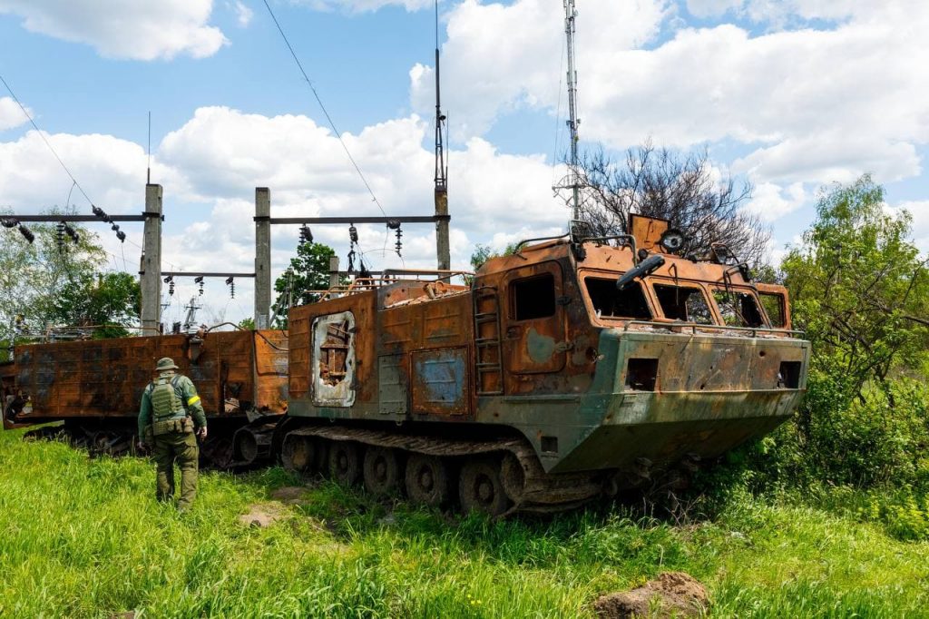 В освобожденном от оккупантов селе Ольховка в Харьковской области уничтожены 90% домов (фото)