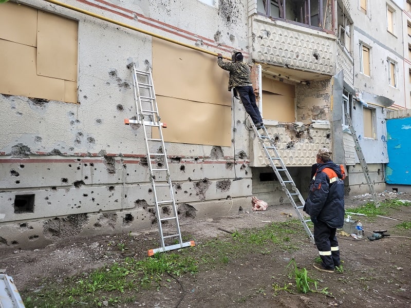 В Харькове восстанавливают сети газоснабжения в наиболее пострадавших от обстрелов районах