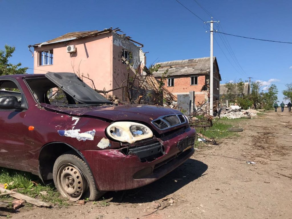 В Малой Рогани полностью возобновили электроснабжение