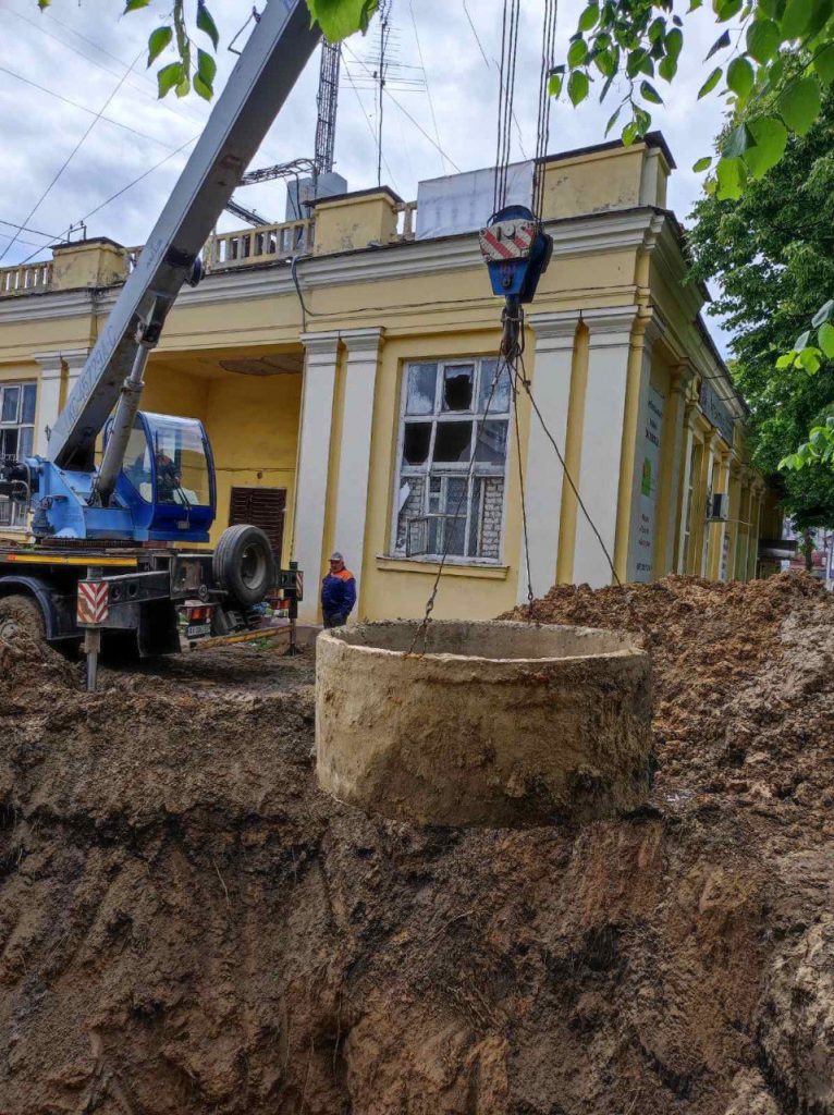 В Харькове восстановили водопровод в районе Центрального рынка