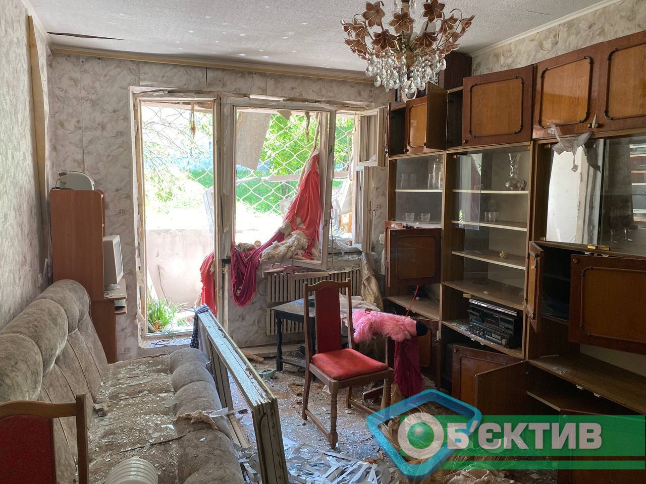 Самый разрушенный обстрелами район Харькова