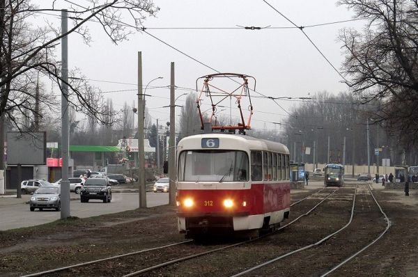 В Харькове временно отменяют один из трамвайных маршрутов