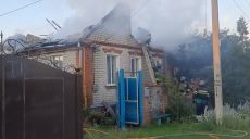 «Прилет» в Циркуны закончился пожаром, известно об одном пострадавшем