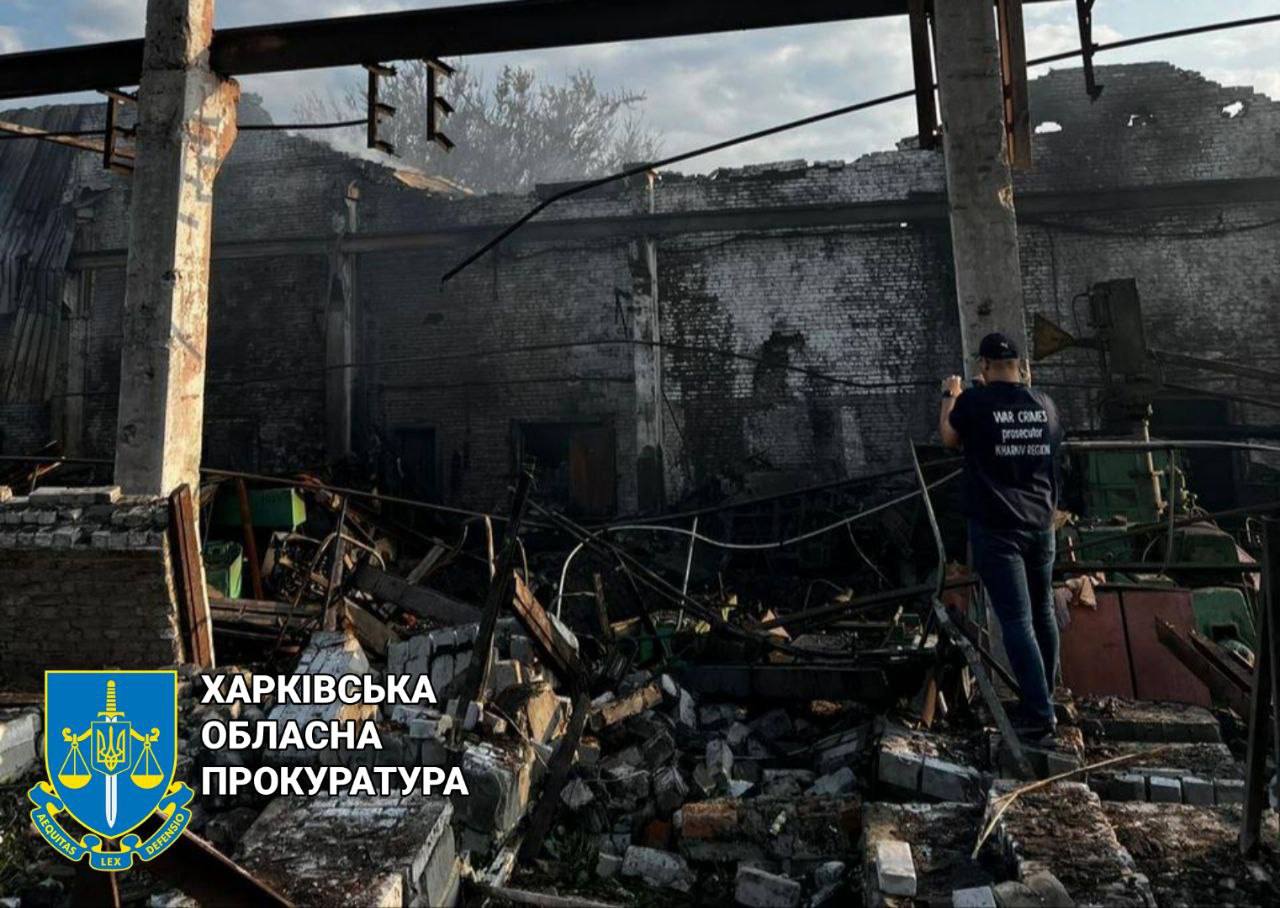 Вражеская ракета попала в харьковские завод