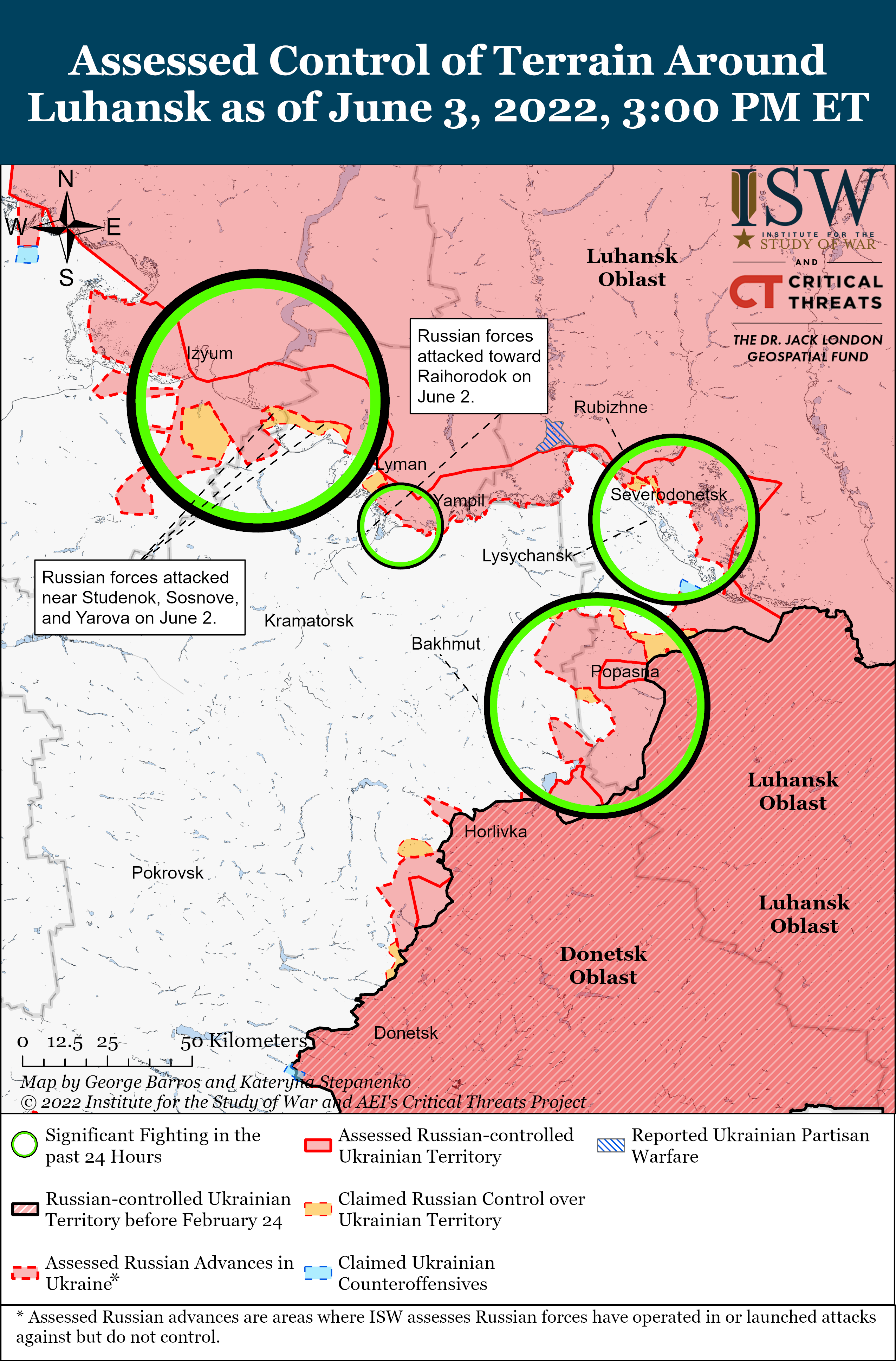 Институт изучения войны сообщил о разгроме российской армии под Изюмом