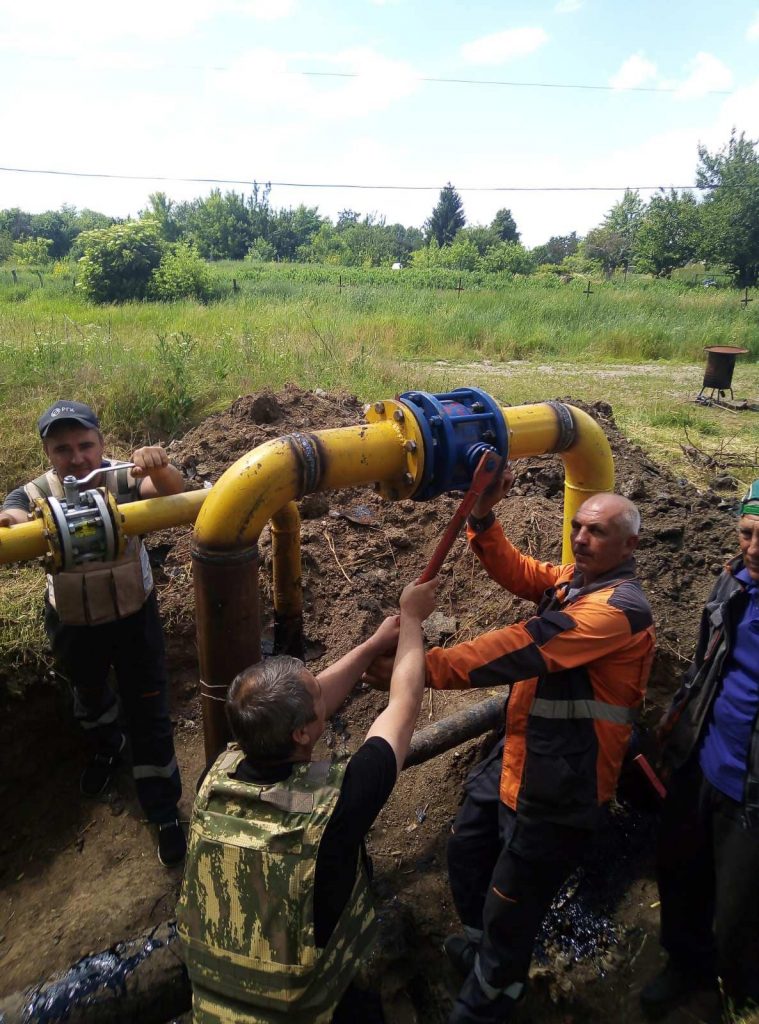 В Дергачах восстановили газоснабжение 2800 домов