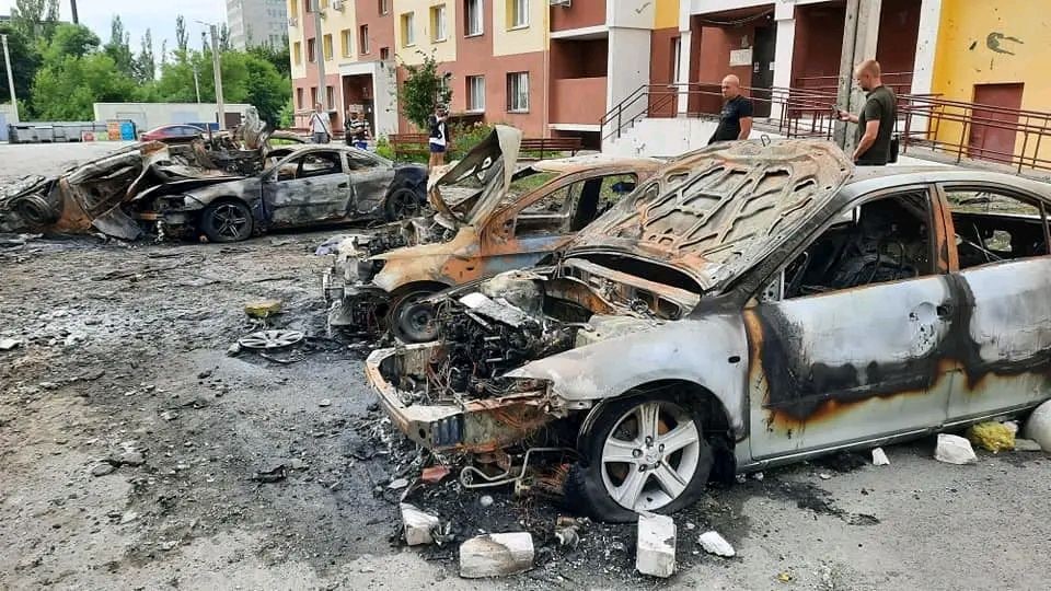 Оккупанты обстреляли в Харькове жилые жома и больницу