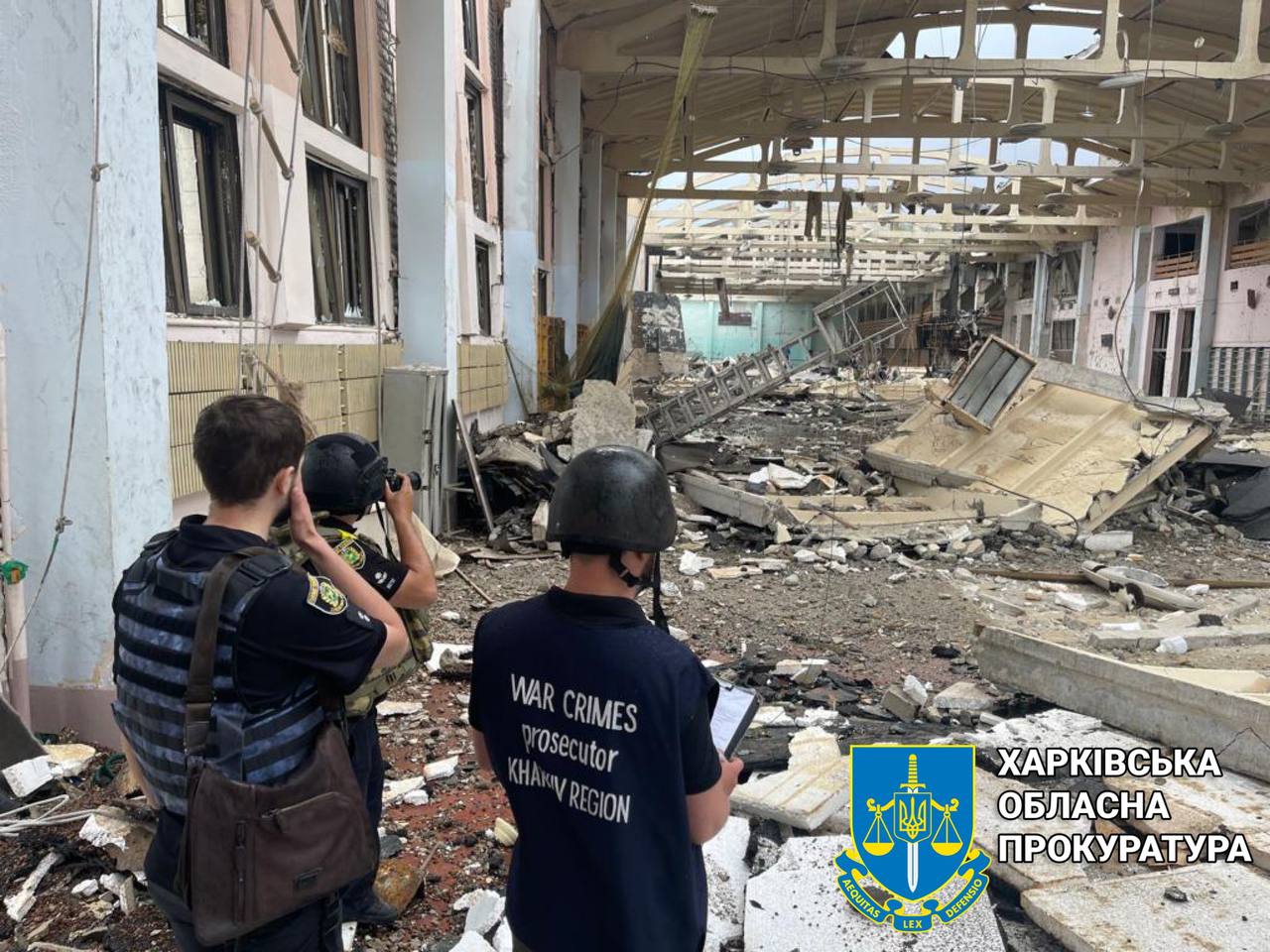 В Харькове оккупанты разрушили спорткомплекс политеха