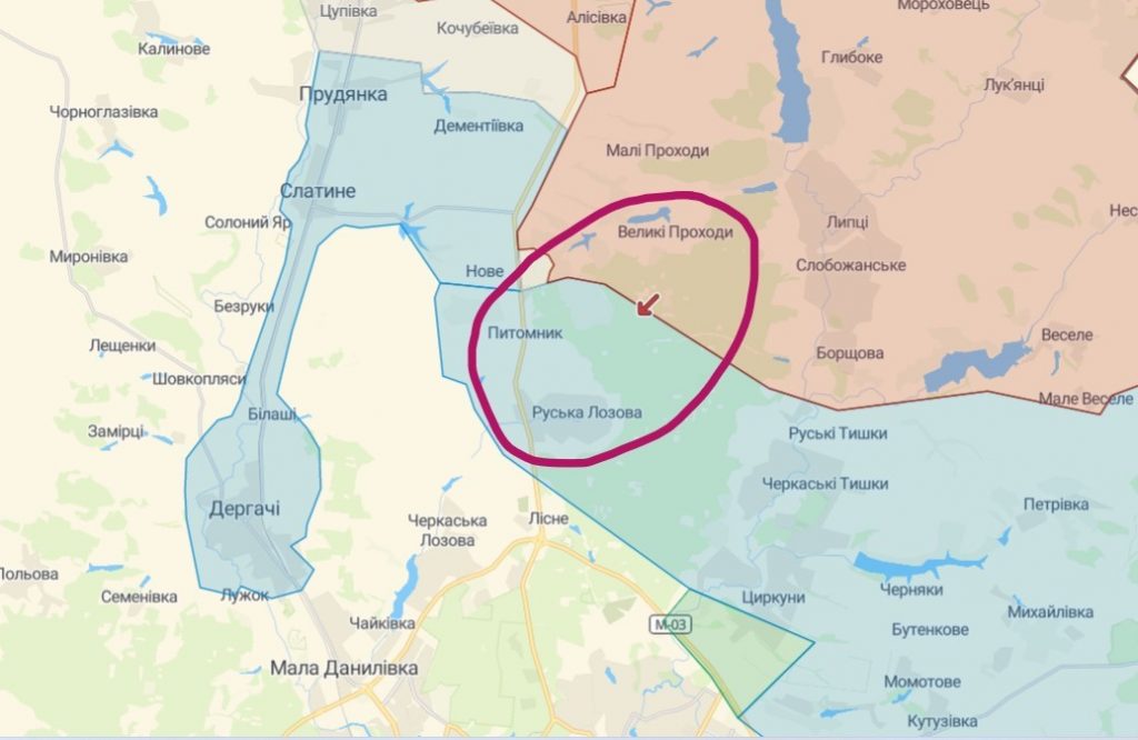 На севере от Харькова активизировались бои в лесном массиве — глава Дергачевской ОТГ