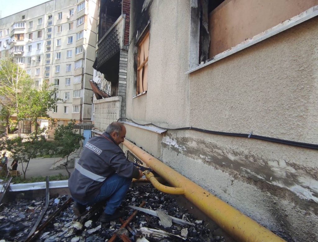 В микрорайоне «Солнечный» в Харькове подключили газ 8000 жителей