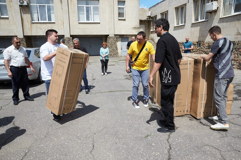 Харьковские убежища и больницы оборудуют системами, которые очищают воду на 99,9%