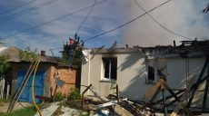 Утром в Чугуеве враг ударил по частным домам (фото)