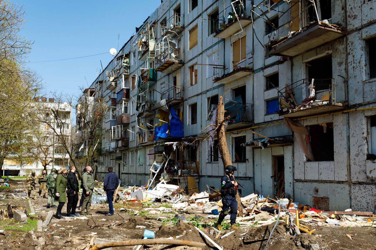 Мэр Чугуева призвала жителей помочь разбирать завалы в городе