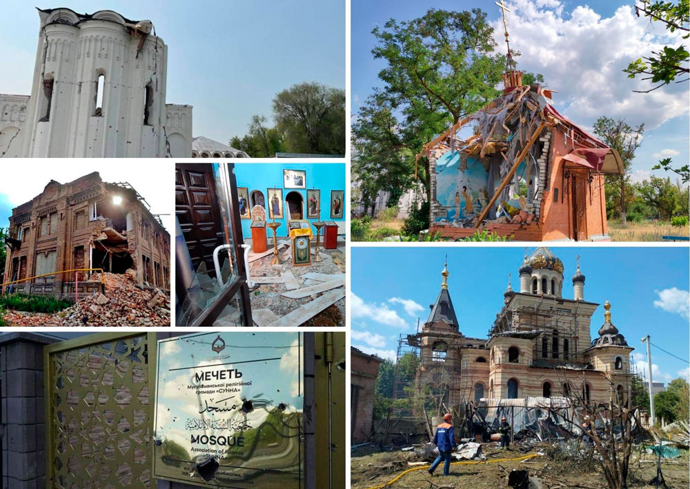 Окупанти знищили на Харківщині 25 релігійних споруд