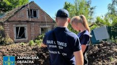 Утренний «прилет» в Новобаварский район: ранена 54-летняя женщина (фото)