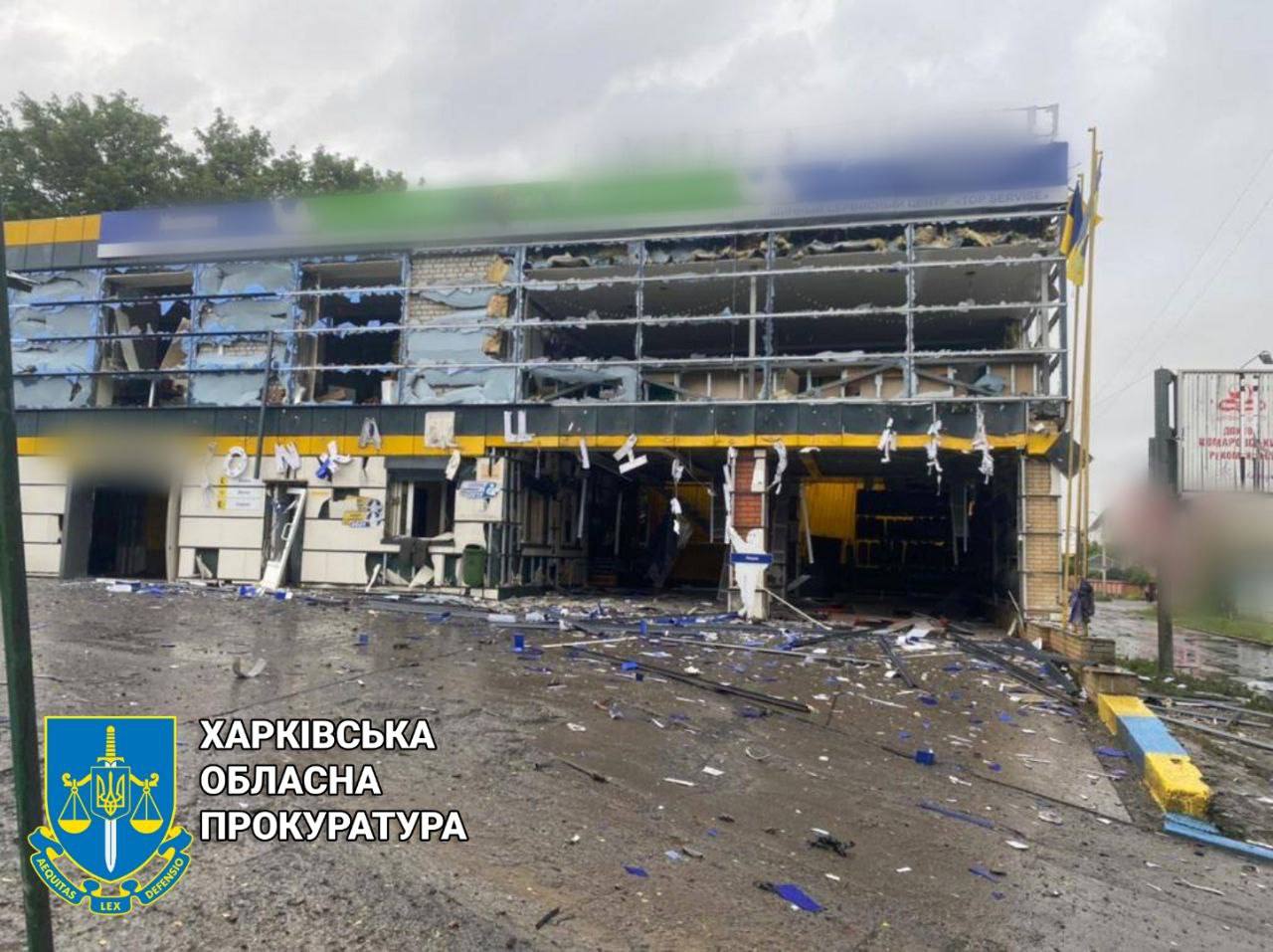 Утренний удар оккупантов по Киевскому району Харькова: есть погибший и раненые
