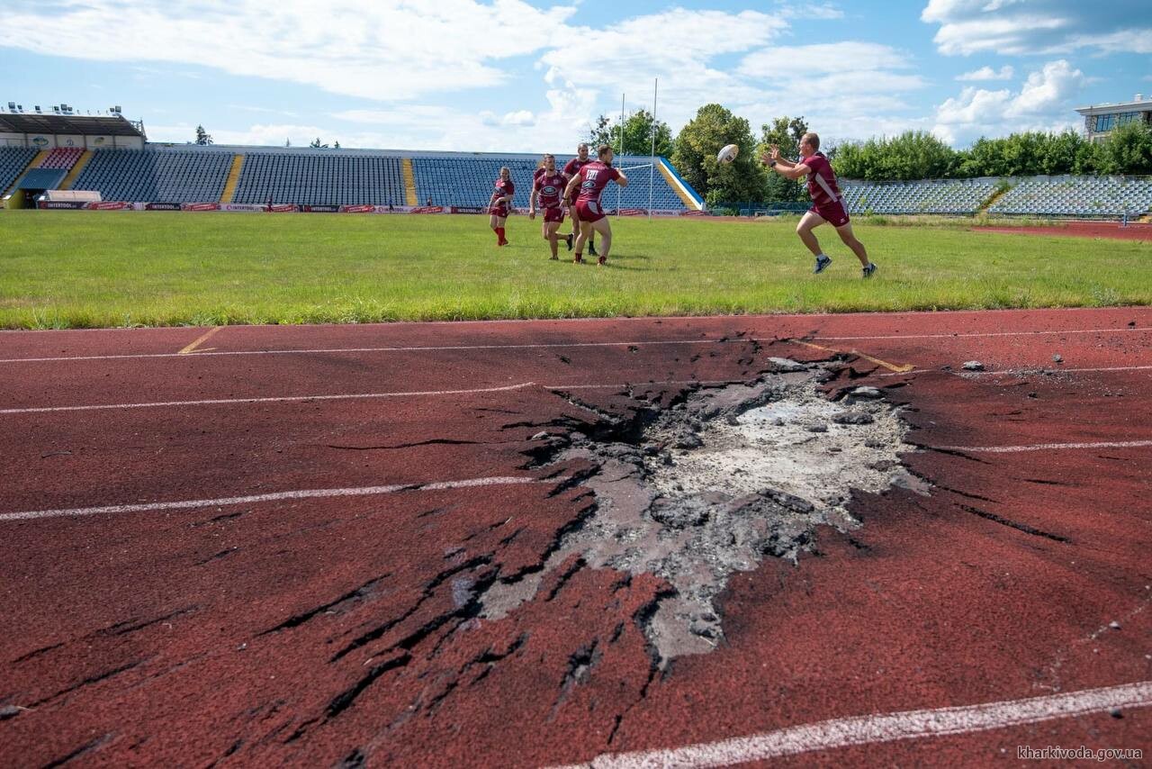 У Харкові зруйновані Школа вищої спортивної майстерності, а також стадіони "Динамо"