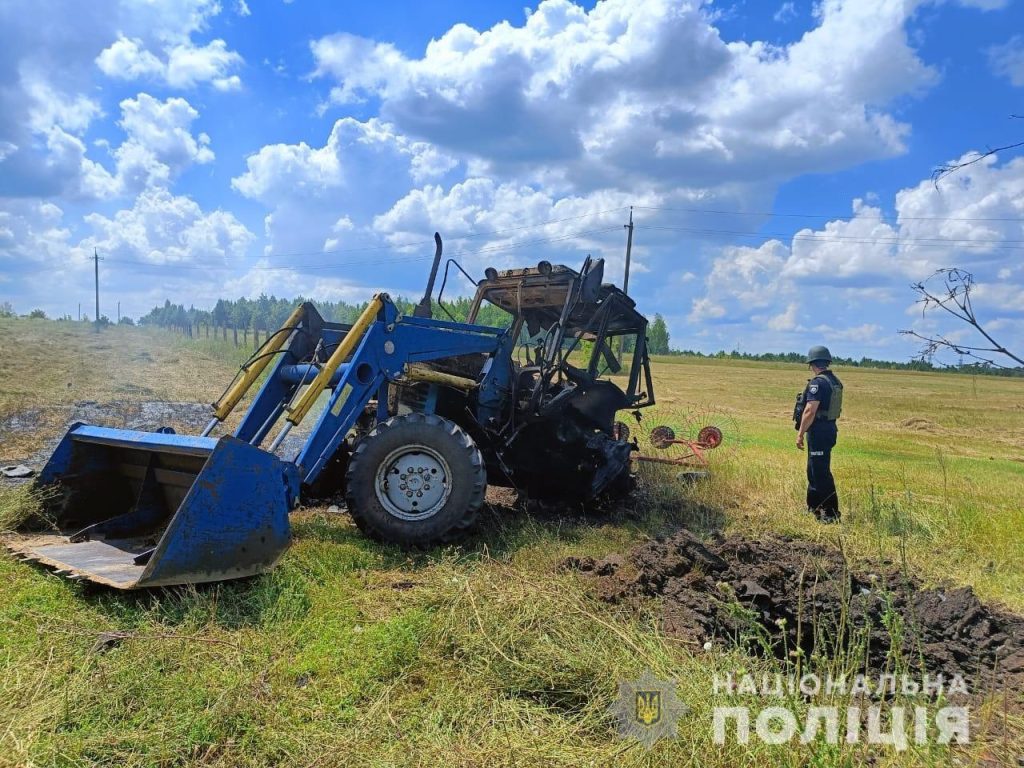 У Харкові поліцейські з’ясовують обставини загибелі тракториста (фото)