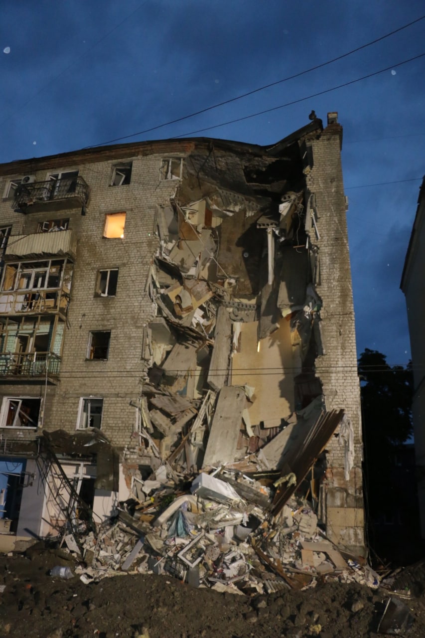 Три ракетных удара нанесли оккупанты по Харькову в ночь на 11 июля 