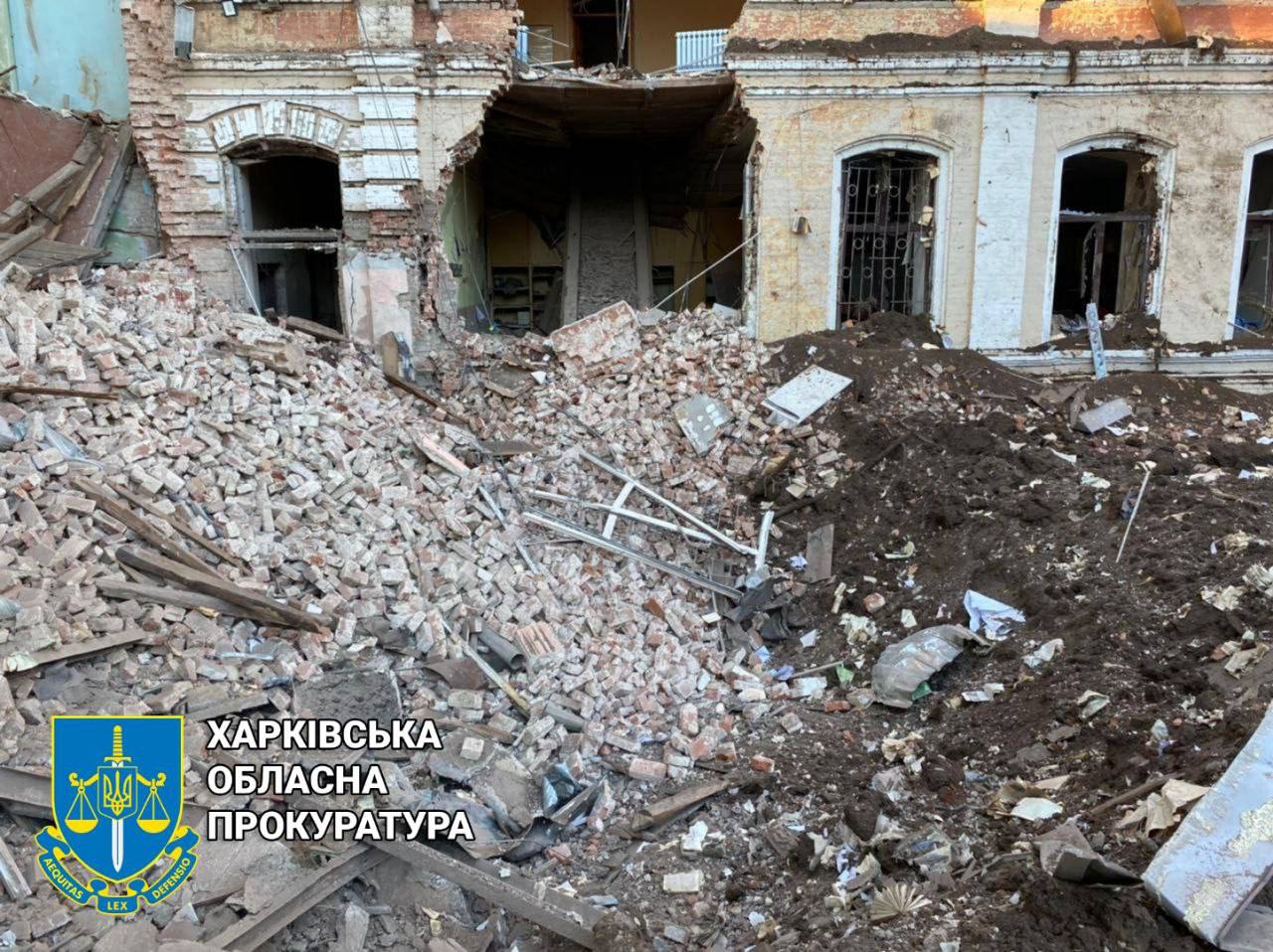 Ракетный удар по Харькову: разрушено здание вуза