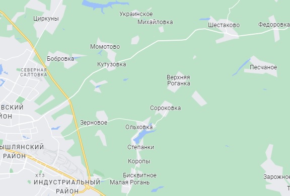 ССО «АЗОВ Харьков» показал, что осталось от села Верхняя Роганка (видео)