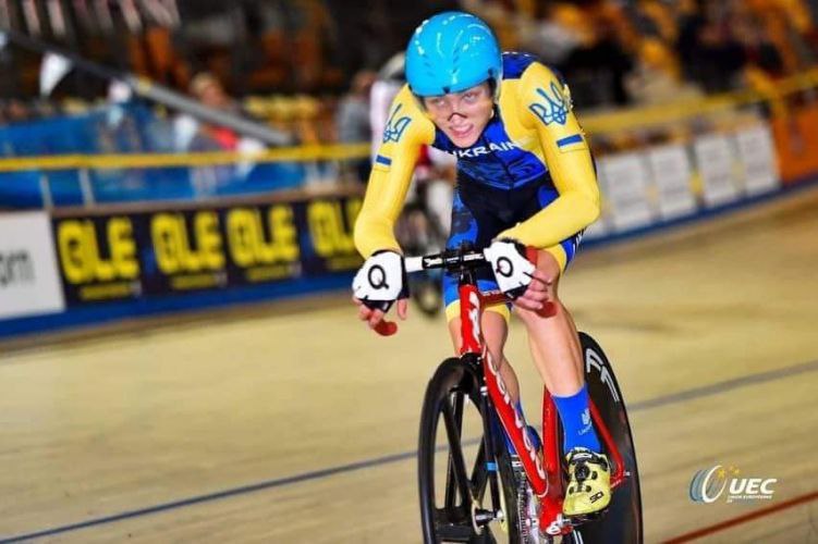 Харківський велосипедист установив юніорський рекорд України на Євро-2022