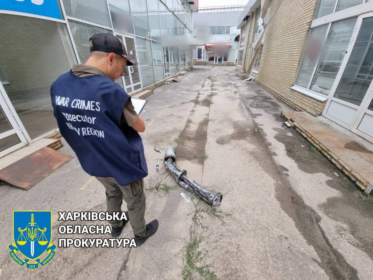 Прокурор на місці обстрілу в Харкові 21 липня