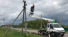 На Харківщині відновили електрозабезпечення в селі, яке було без струму з початку війни