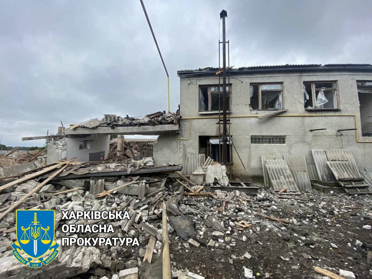 У селищі Рогань на Харківщині зруйноване підприємство