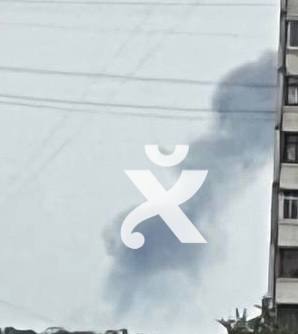 У Харкові прогремів вибух, над містом підіймається дим