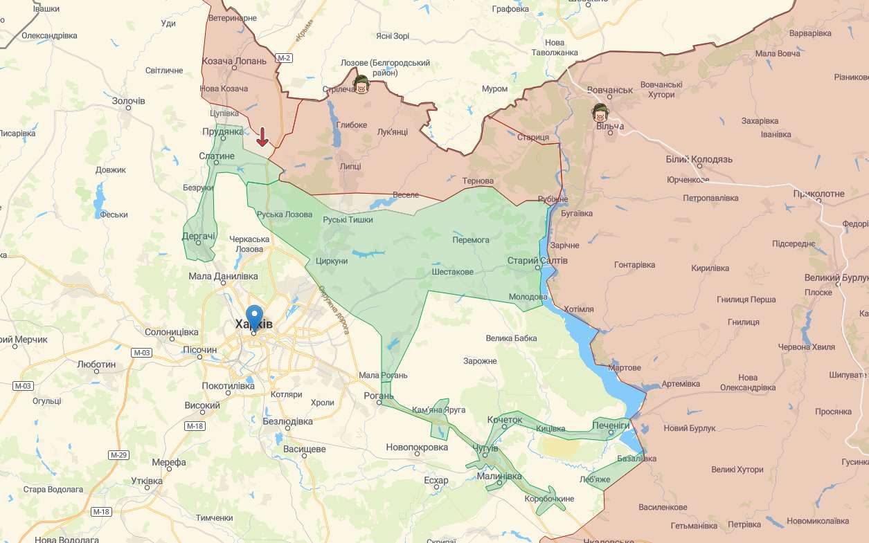 На линии столкновения в Харьковской области продолжаются активные боевые действия — Синегубов