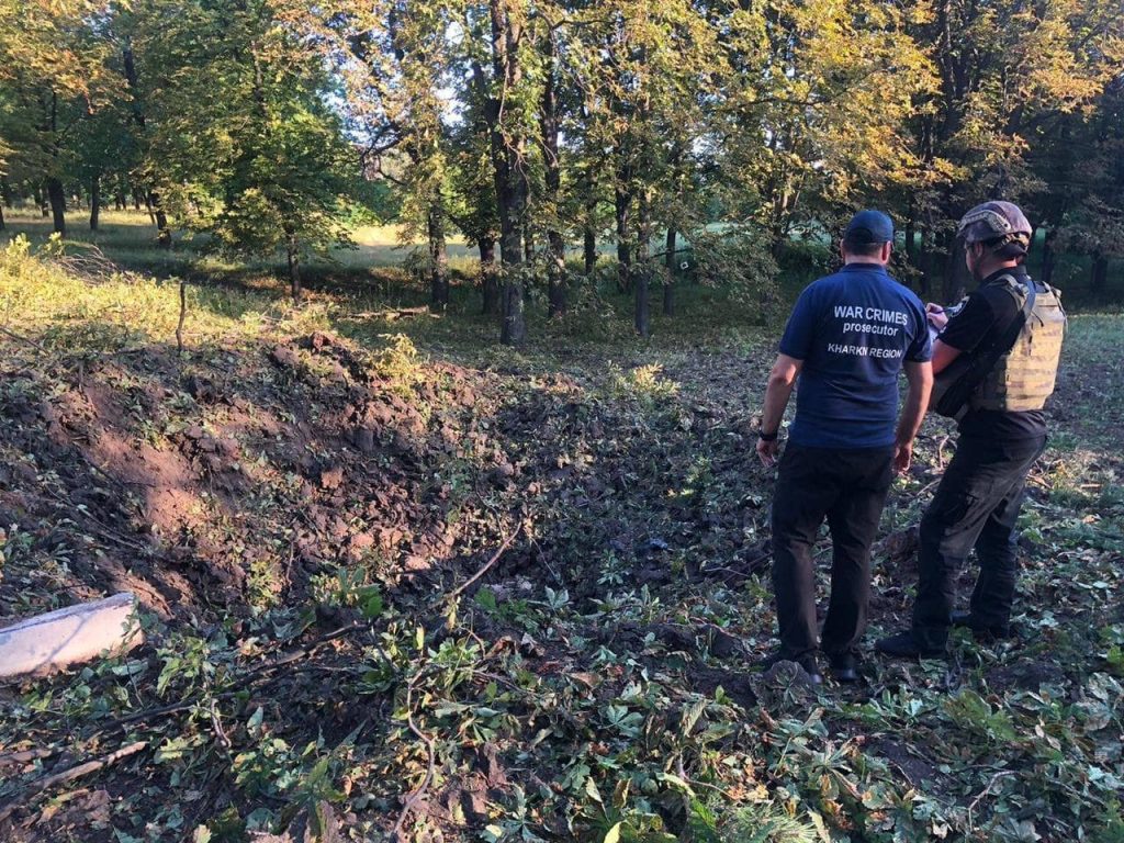 На месте ночных «прилетов» в Харьков находят обломки С300 (фото)