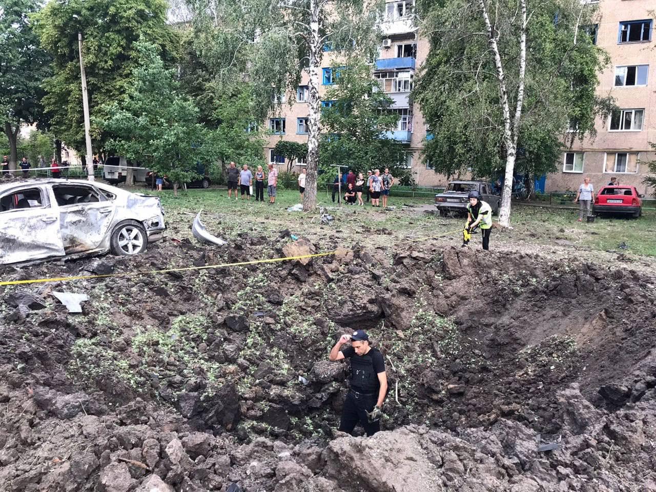 Полиция фиксирует последствия ударов по Харьковщине в ночь на 14 августа 