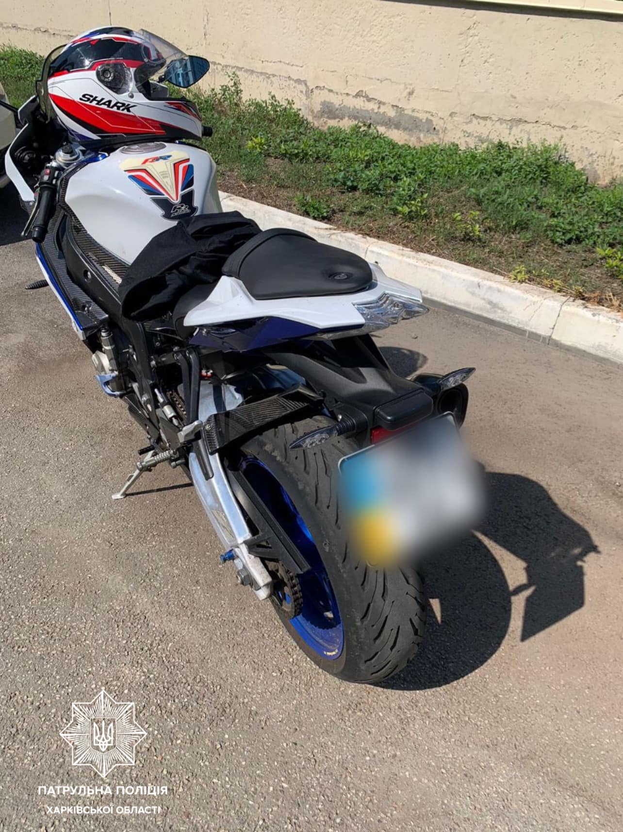 В Харькове обнаружили мотоцикл, который находится в международном розыске