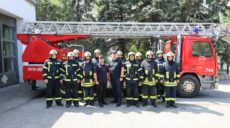 Харьковские спасатели получили новую автолестницу