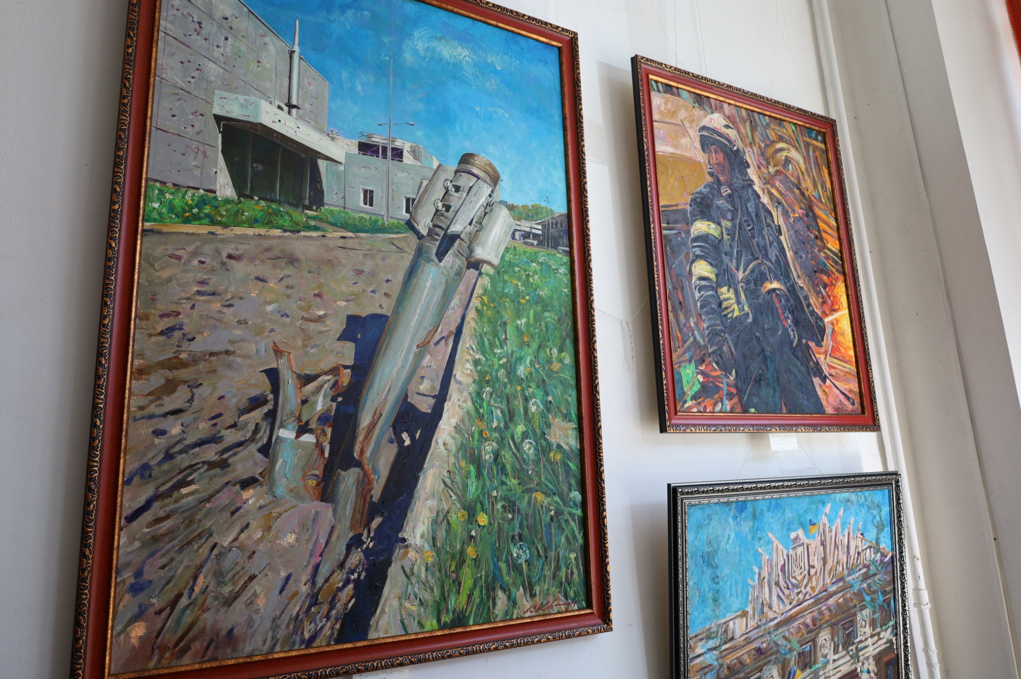 Военная реальность Харькова на картинах местных художников
