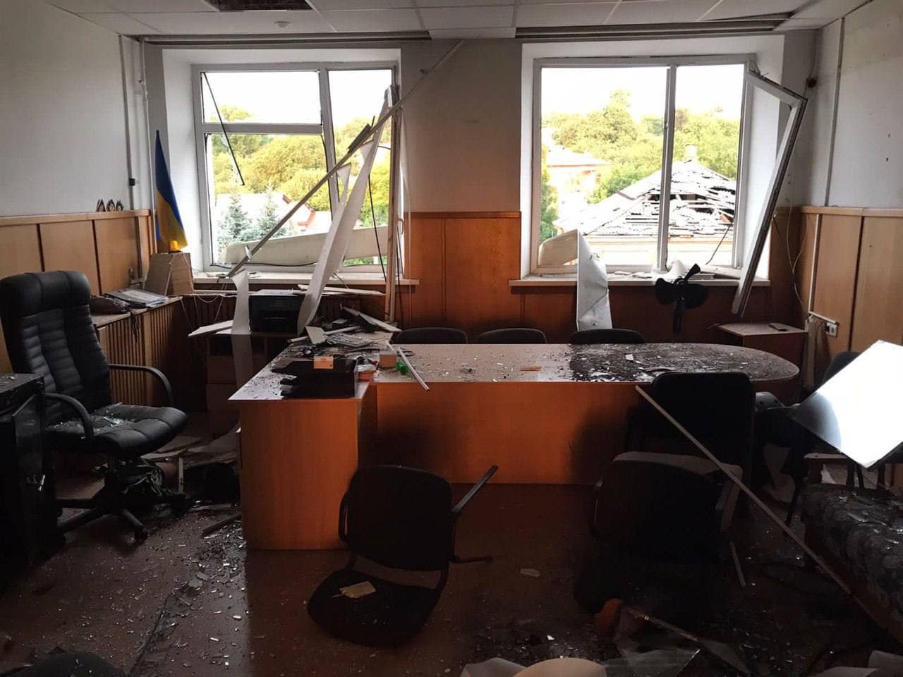 Оккупанты разрушили здание харьковского вуза