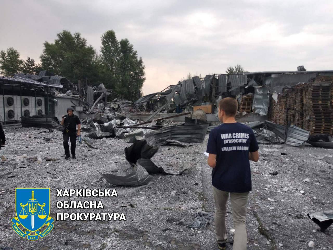 Оккупанты нанесли ракетный удар по Чугуеву в ночь на 2 августа 2022 г.