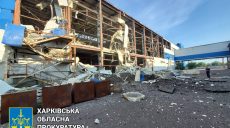 В Мерефе при попадании вражеской ракеты в предприятие ранен охранник (фото)