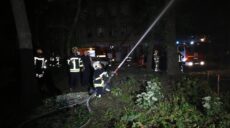 Ракетный удар по центру Харькова: сгорели квартира и офис (фото)