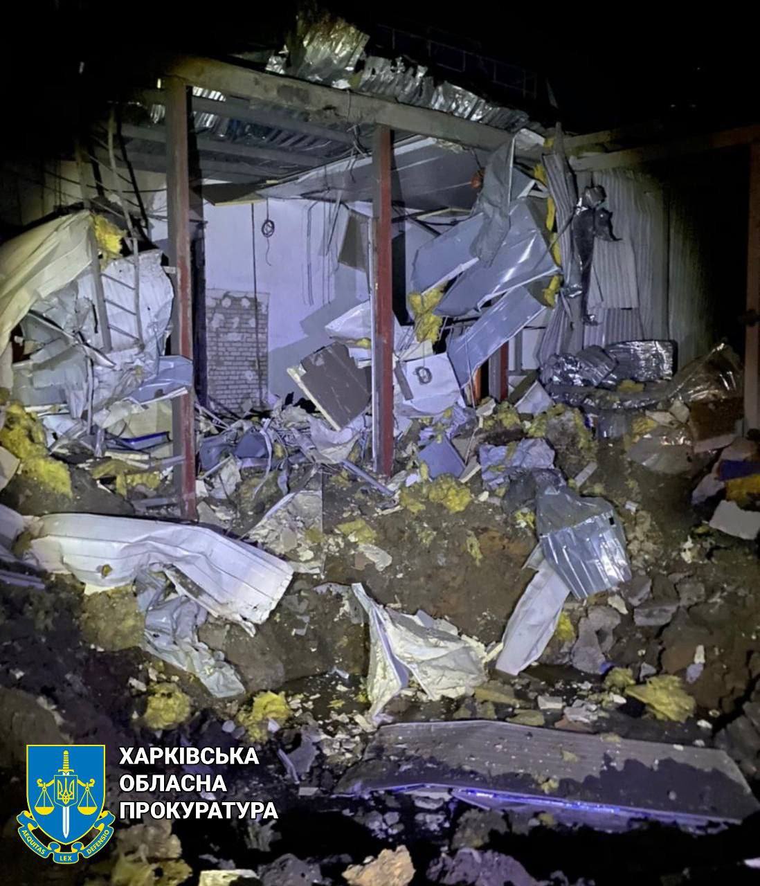 О последствиях ночных «прилетов» в Харьков рассказали в прокуратуре (фото)