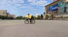 Харків’янин вирушив у велокрос до Гостомеля та Бучі (відео)