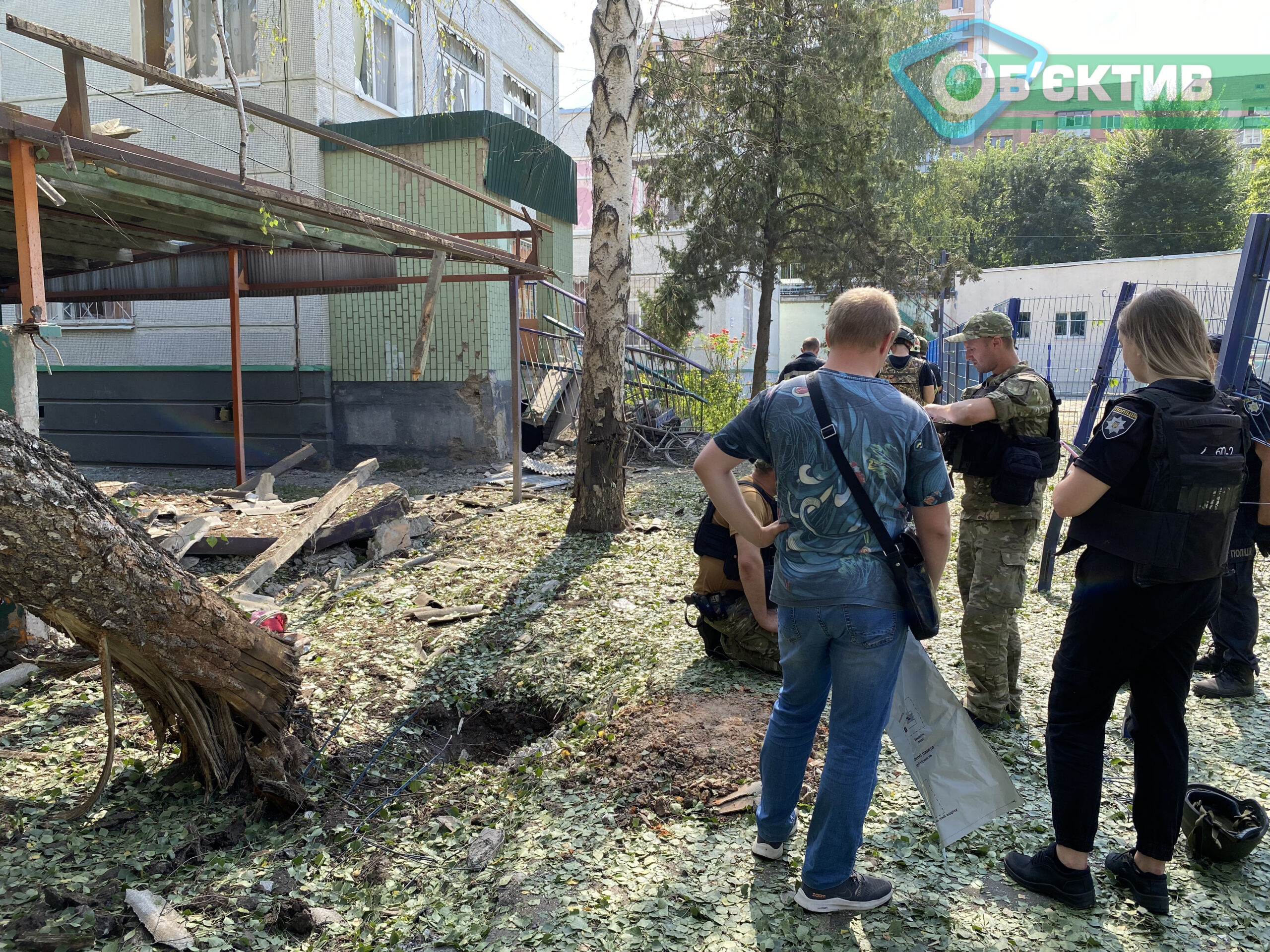 Обстрел детсада в Харькове 30 августа