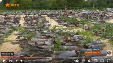 Журналистам показали склад остатков российских ракет, которыми враг бил по Харьковщине (видео)