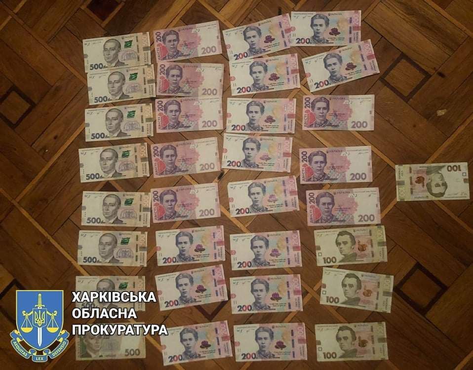 Гривны - банкноты по 200 и 500 грн