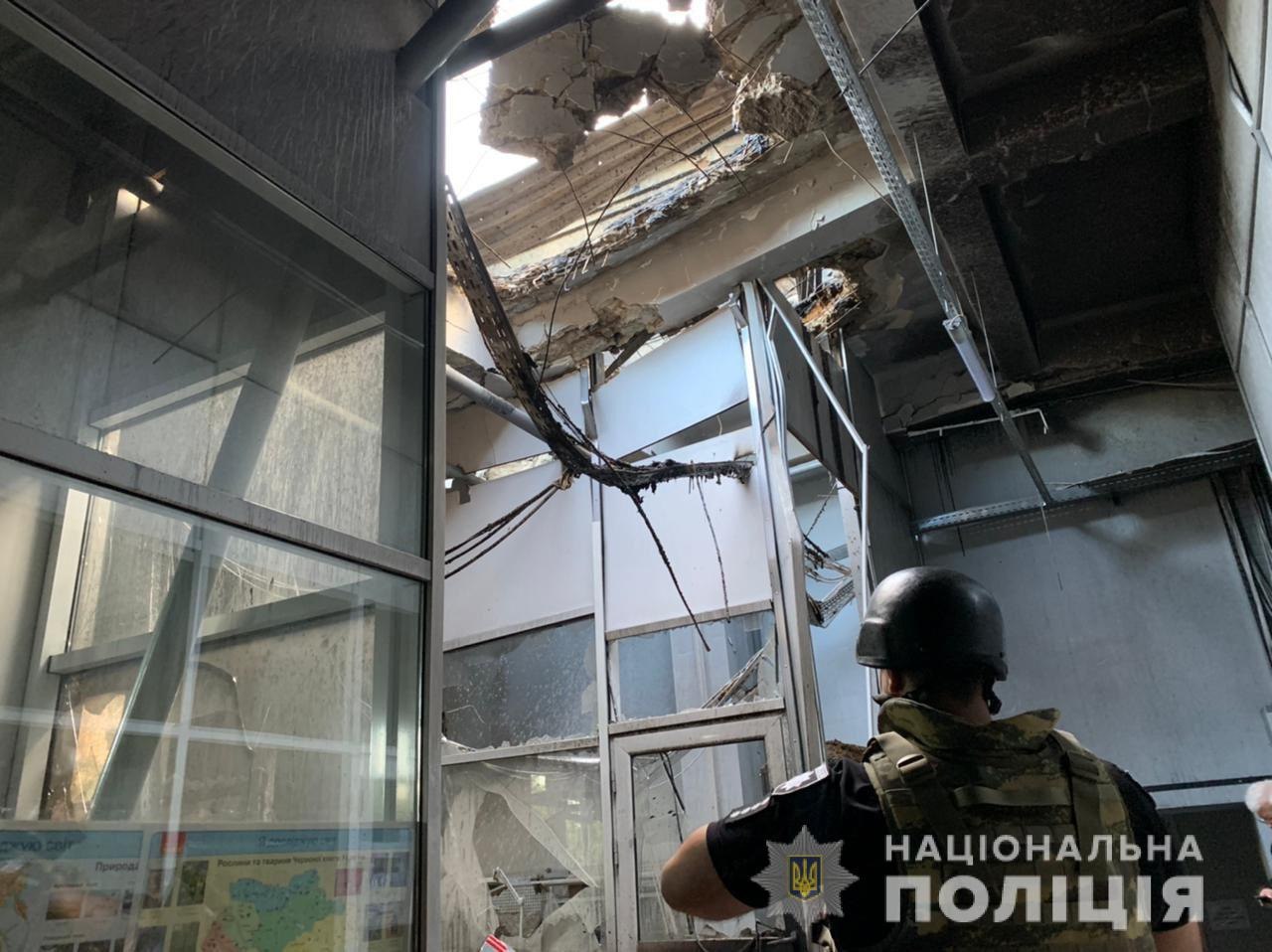 По Киевскому району Харькова россияне ударили из ствольной артиллерии (фото)