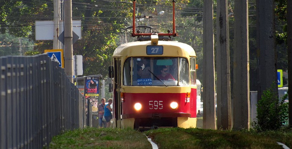В Харькове на несколько часов сменит маршрут один из трамваев