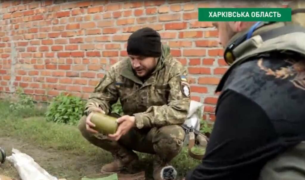 На Харківщині росіяни під кожну міну вставляли гранату з видертою чекою
