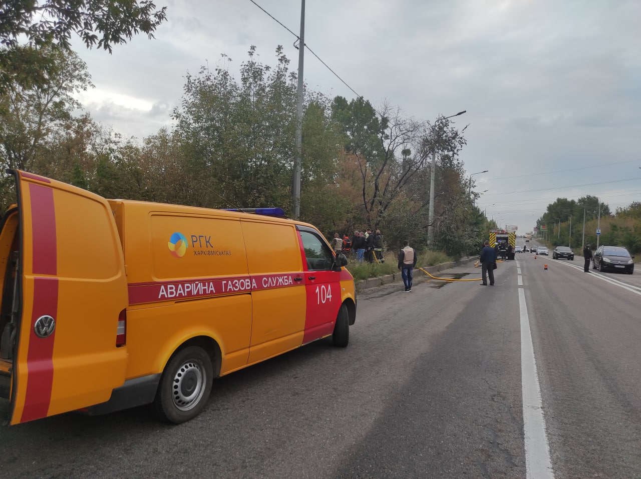 В Харькове газовики оперативно устранили аварию на газопроводе после "прилета"