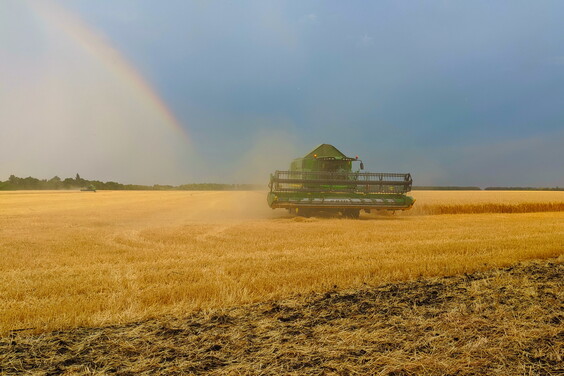 Аграрії Харківщини зібрали понад 1 млн 218 тис. тонн зерна нового врожаю